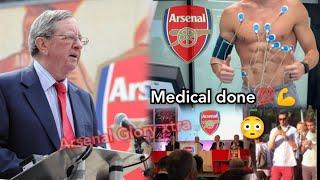 MEDICAL Done  Arsenal New £50m MIDFIELDER Arrived  Spanish Star Accept Arsenal Zubimendi