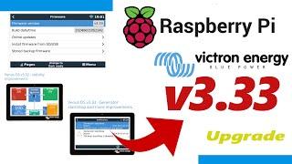 Victron VenusOS UPGRADE v3.33 | Raspberry Pi 3 and Pi 4