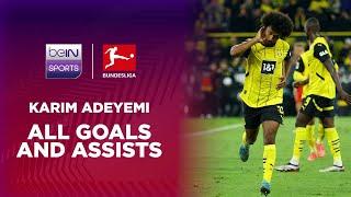 Karim Adeyemi | All goals and assists for Dortmund