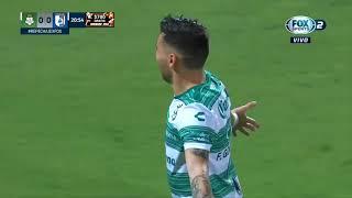 Gol de F. Gorriarán | Santos 1-0 Querétaro | Liga BBVA MX - Guard1anes 2021 - Reclasificación