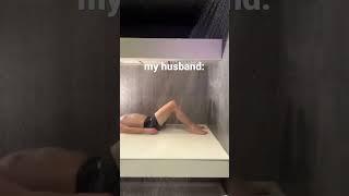 Shower bed…perfect for… #shorts #anniversary #couplescomedy#couples#uniquehotel #romantic#datenight