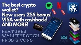 The best #Crypto App? |Full walkthrough Features VISA& MORE|CRYPTO.COM #1