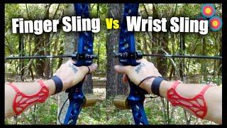 Archery Sling Comparison | Wrist Sling vs Finger Sling