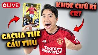 CrisDevilGamer khoe chữ kí CR7 và gacha thẻ cầu thủ