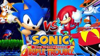 Knuckles A Traitor NOW!! | Sonic Triple Trouble 16-bit [Fan Game]
