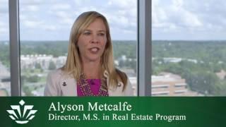 Alyson Metcalfe, M.S. in Real Estate Director, on Giving Students Meaningful Industry Connections