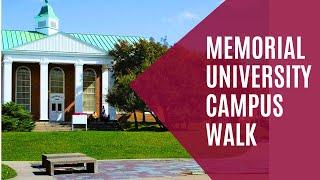 MEMORIAL UNIVERSITY OF NEWFOUNDLAND CAMPUS TOUR | CAMPUS WALK OF MEMORIAL UNIVERSITY | CAMPUS TOUR