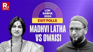 Election Results 2024: All Eyes On Madhvi Latha Vs Owaisi Battle In Hyderabad | Lok Sabha 2024