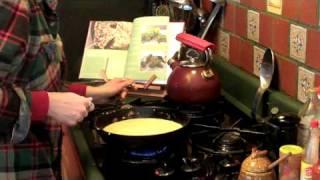 Delicious Goat Cheese Basil Frittata Recipe and Demo