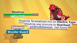 This New Invincible Shedinja Strat DESTROYED Pokemon Showdown