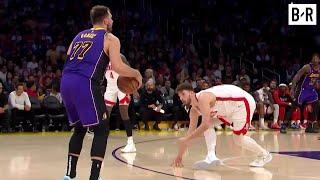 Luka Doncic Snatches Alperen Sengun's Ankles 