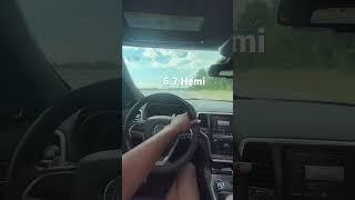 POV: PULL IN A 5.7 HEMI GRAND CHEROKEE #hellcat #dodge #hellcats #charger #dodgehellcat #dodgesrt