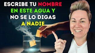 ¡No lo creerás! Pon tu nombre en Agua Mística y atrae suerte y abundancia | Sonia Vivas