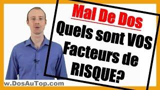 Mal de dos : Quels sont VOS facteurs favorisants les douleurs?