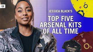 TOP FIVE: Jessica Black from "She Knows Arsenal" tells us her Top 5 Arsenal Kits