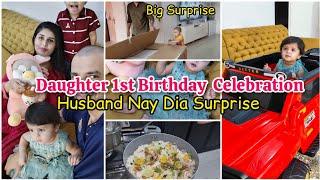 Husband Nay Dia Big Surprise 1st Daughter Birthday Celebration 