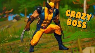 *CRAZY* WOLVERINE BOSS & MYTHIC CLAWS in Fortnite