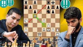 Master Chess Game :74 | Wesley So Vs Gukesh D| #chess #chessgame #checkmatepuzzles