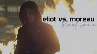 eliot spencer vs. damien moreau (leverage)