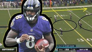 Film Study: Lamar Jackson was AWESOME for the Baltimore Ravens Vs the Los Angeles Chargers