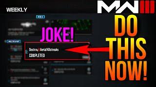 *EASY* How to Destroy 8 Aerial Killstreaks FAST in MW3!