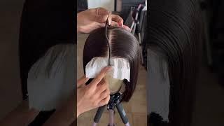 Quick Tip  When it comes to cleaning up the part use a dark brown tati hair  #rawhair #lacewigs