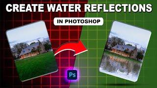 Unleash Realistic Water Reflections & Ripples in Photoshop! | Photoshop Tutorial