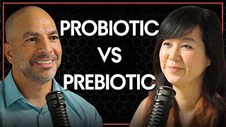 What is the difference between a prebiotic and a probiotic? | Peter Attia & Colleen Cutcliffe