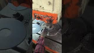 Flange manual punching process- Good tools andmachinery make work easy