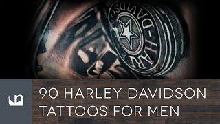 90 Harley Davidson Tattoos For Men