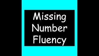 Missing Number Fluency (0-10) #1