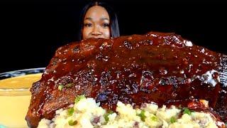 BBQ RIBS MUKBANG | HOMEMADE BBQ RIBS MUKBANG  | KOREAN BBQ RIBS MUKBANG | Eating Show