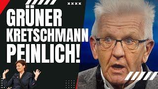 Grüner Ministerpräsident Kretschmann findet Habeck ist ein guter Krisen-Manager!