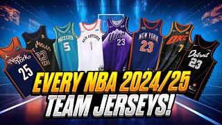 REVEALING Every NBA 2024-2025 Team Jerseys! 