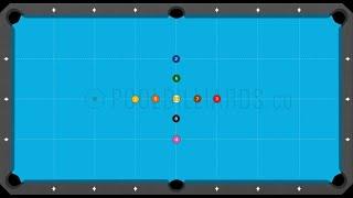 Drill #48 poolbilliards.co MEDIUM Level Pool Lesson Billiard & Practice