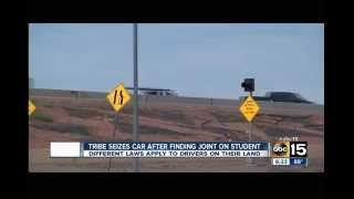 ABC15 Oct 16 story on SRPMIC seizing cars for carrying a joint