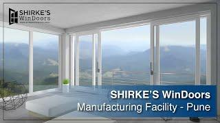 SHIRKES WINDOORS  Manufacturing unit ..Gealan German profile  Upvc windows and doors