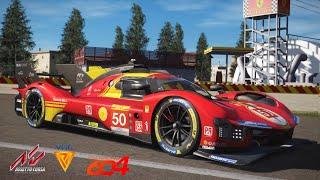 The Ferrari 499P Screams its Way Into Assetto Corsa