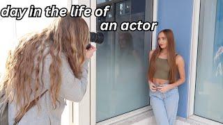 day in the life of an actor headshot photoshoot vlog