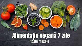 Ce mănânc intr-o săptămână vegan | Toate mesele 7 zile | Episodul 1