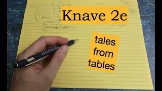 Knave 2e Tales from Tables [quick demo]