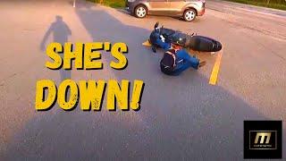 Panick Braking Wife Crashes my Bike