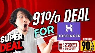 Latest Hostinger Hosting Discount 2024 - 91% OFF