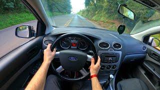 Ford Focus Hatch (1.6) 2013 / POV Test drive 4K (No narration)