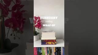 FEBRUARY reading WRAP-UP - books I read this month + ratings ⭐️ #booktok #books #booktube