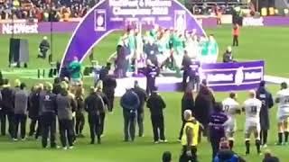 Six Nations 2018 - Ireland Winner Celebration - #sixnations #england #ireland #moHicanosrugby