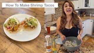 Tacos De Camaron | Shrimp Tacos Recipe | Aguacate Chile Recipe | Jenny Martinez