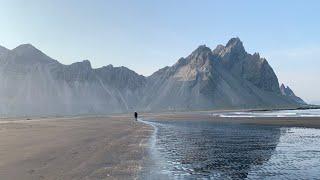 The most  Beautiful  Vestrahorn Mountain and Stokksnes Beach