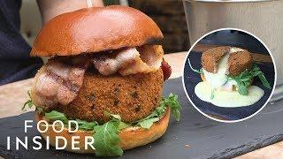 Deep-Fried Camembert Burger Is A Cheese Explosion | WTF Food