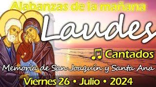 ️ Laudes CANTADOS  Viernes 26, Julio 2024 - Fray Nelson